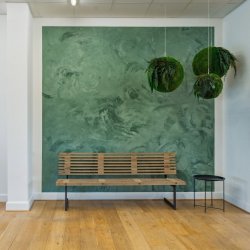 Moskugle med planter